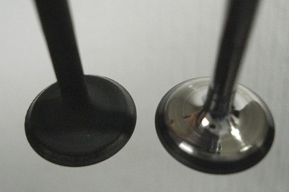 バルブ 鏡面化前と後
